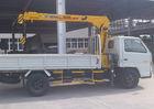 Telescopic Boom Truck Crane 2.1T For Safety Transport Materials