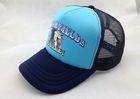 Adjustable Snapback Trucker Mesh Cap 100% Polyester Curved Peak