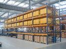 Metal shelf racking systems , Palletised Products  heavy duty storage shelves  12m