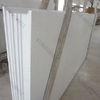 KKR High Glossy And Polished Quartz Stone White Color Quartz Slabs For Countertop