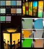 Alkali Resistant MMA Yellow Translucent Resin Panel 25mm for Ceiling Panels