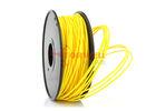 Cubify 3D Printing Filament Materials Nylon Flexible , Yellow 3mm PLA filament