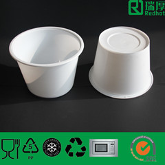 Takeaway Hot Food Container with Attached Lid (A1750)