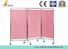 PU Leather Stainless Steel Medical Folding Privacy Screens, Hospital Ward Screens (ALS-WS11)