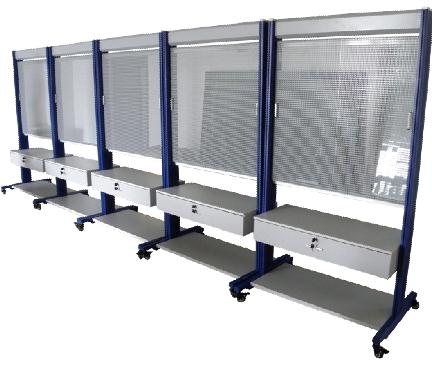 ZME1800T Mobile Mesh Plate Electrical Training Display Equipment