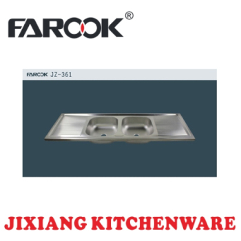 big stainless steel kitchen sink 1500*500