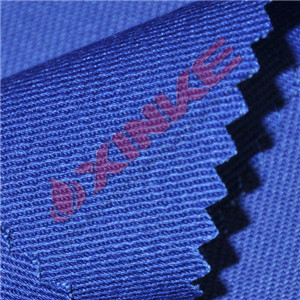 7oz twill cotton nylon FR textile