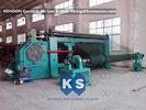 Customized 60X80mm Mesh Size Galfan Galvanized Wire Automatic Gabion Mesh Machine