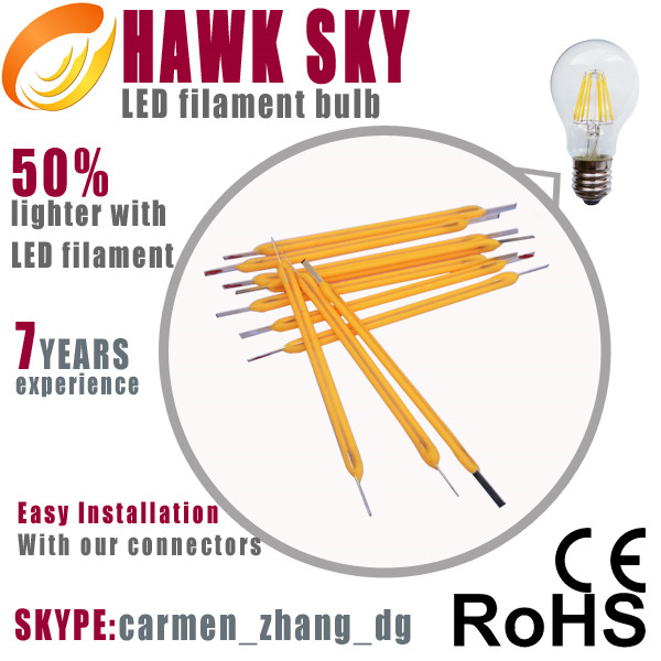 Factory Direct Sell MOQ PCS/100 led filament bulb factory 