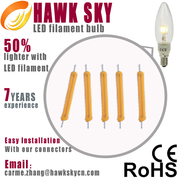 new product Energy saving orsam led filament bulb retailer 