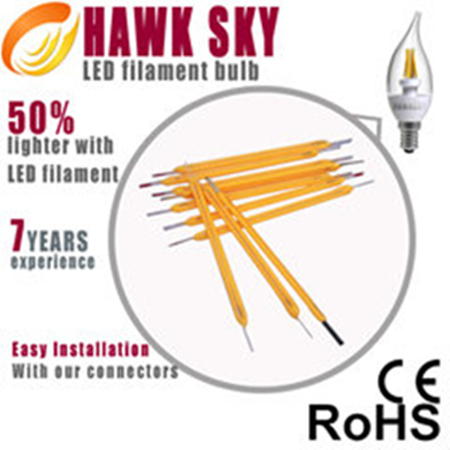 2014 New Product E27\4W low price Led Filament Bulb