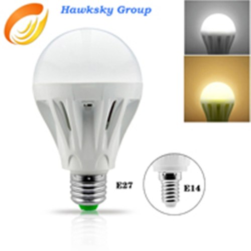 Hawksky fashion design plastic led bulb lights