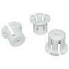 White PVC Custom Made Plastic Parts for Machinery Equipment As Per Drawings or Samples