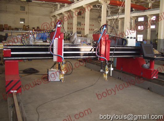 Flame plasma cutting machine for steel sheet cutting
