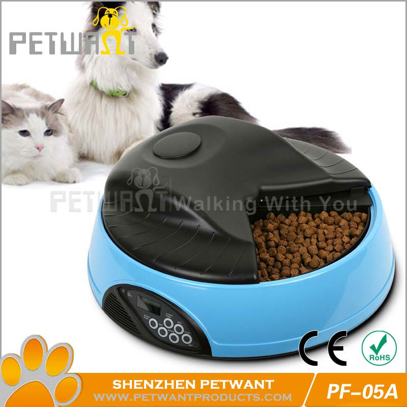 4 meal lcd pet feeder