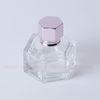 50ML Color Coating Silkscreen Printing Aluminum Perfume Hexagon Bottle with Aluminum Cap