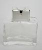 100ML Frosting Perfume Spray Bottle with Galvanizing Plastic PP Cap and Integrated Pump