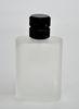 100ML Frosting Electro-plated Perfume Spray Bottle with Galvanizing ABS Plastic Cap