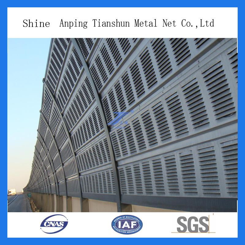 Highway Shutter Type Hole Noise Barrier