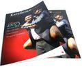 250gsm matt art paper,  matt varnish for the cover Printing Trade Magazines 210 * 285mm