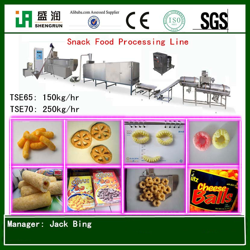 Corn Puff Snacks Extruder Machine