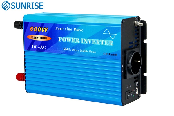 600W DC to AC Pure Sine Wave Power Inverter