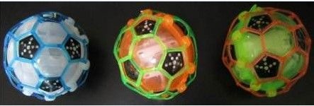 b/o dancing football dance ball light and music,3 colors mixed ,pvc soft dancing football world cup dancing football