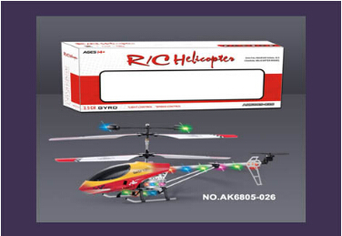 3CH  RC HELICORPTER ,TOTAL METAL WITH LIGHT hot sell helicopter (gyro) 