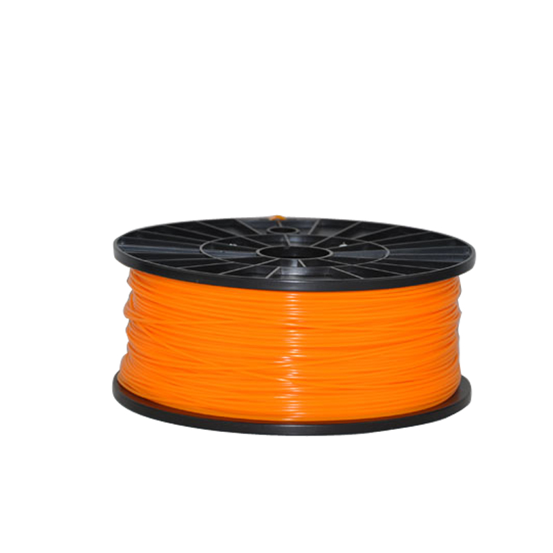 3mm 1.75mm Light Orange Transparent ABS Filament For 3D Printer Machine