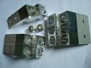 Precision milling machined parts - aluminum, AL6061-T6 electronic terminal block