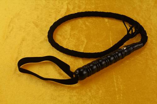 Fun Tail Flogger Sexy Handle  Leather Whip