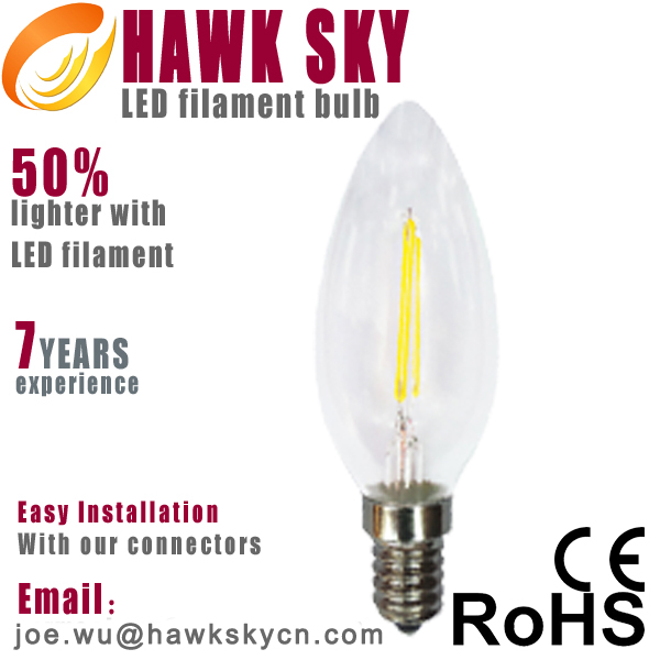 2014 most hot selling led filament lamp 5000 lumen lamp lighting