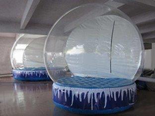 Entermainment Usage High - Strength PVC Tarpaulin Inflatable Snow Globe