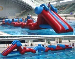 Top sale  Inflatable Water obstacle activies inflatable Airflow Water Games