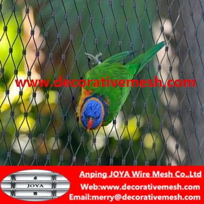 JOYA stainless steel zoo animal rope mesh