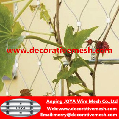 JOYA stainless steel zoo animal protection rope mesh