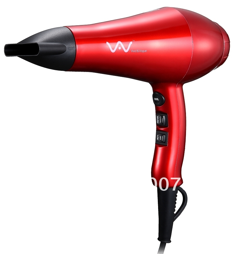 Professional Far Infrared and Negative Ion Hair Dryer with cool shot function