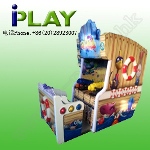 Coin operated Protect Submarine redemption shooting game machine