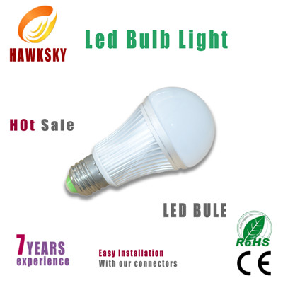 E27 9W LED bulb light, 800Lm, CRI 80, 150Deg., 60-75W incandescent replacement LED bulb maker