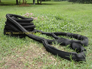 snatch rope kinetic energy recovery rope tow rope