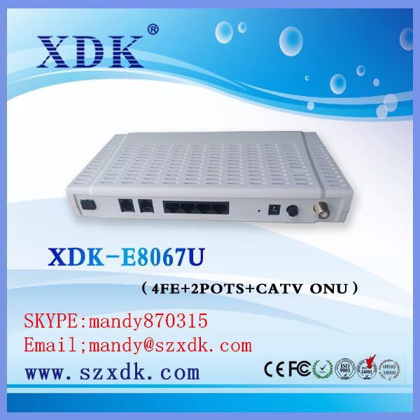 CATV ONU, 100% compact with huawei gpon onu
