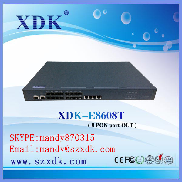 GEpon 8 ports OLT,ftth epon OLT