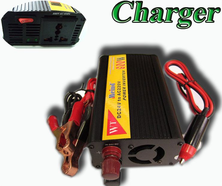 600W Power Inverter with Charger AC Adapter Car Inverters Power Supply Watt Inverter Car Charger Off Grid Inverter