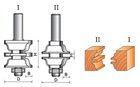 Micro-grain Carbide Tips Ogee Door Frame Bit Set  TCT Router Bit For Woodworking
