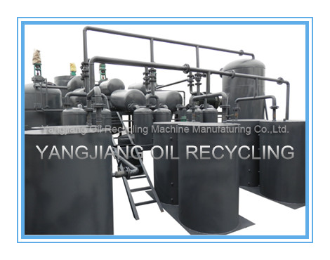 Waste Lubricating Oil Recycling Equipment By Vacuum Distillation 