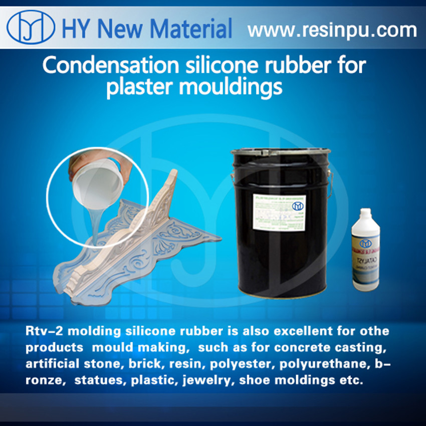 RTV Liquid Moulding Silicone Rubber for Concrete, PU Resin, Gypsum Casting