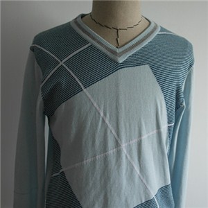 Fashion Mens Jacquard Sweater