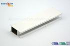 AA6063 T5 Extruded Aluminium Profile Windows Frame White Color Punching Coating