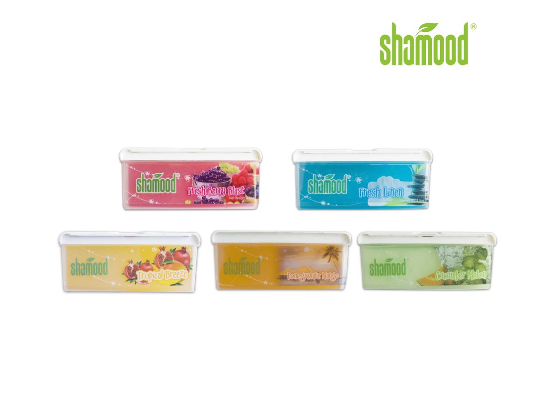 Odors Eliminator Room Freshener Gel Home Office Pomegranate Mango 8 oz / 227g