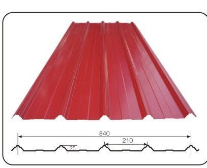 Steel glazed roof tile roll forming machine